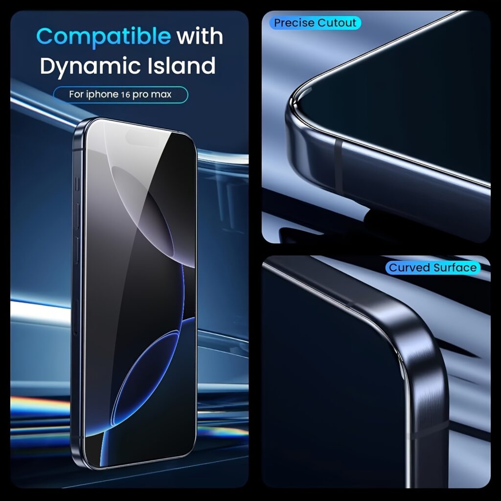 8pcs HD Tempered Glass Screen Protection - For IPhone 14 15 16 Pro - 14 15 16 Pro Max - 17 Air - 16e - 14 15 16 Plus Protective Glass Film
