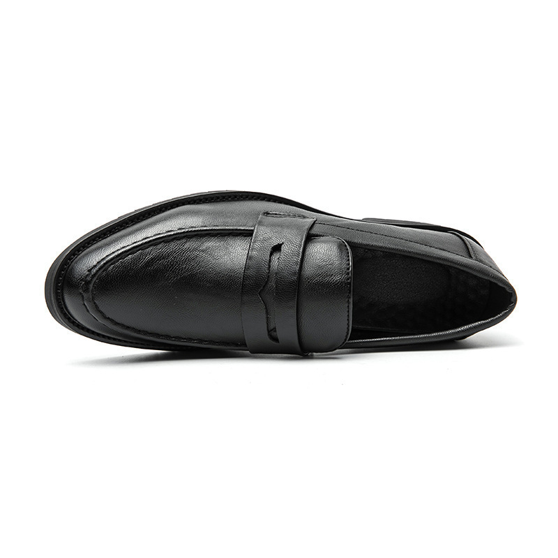 Retro Slip-on Round-toe British Loafers