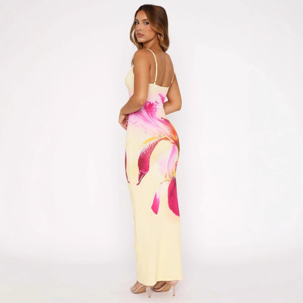 Summer New Sexy Strap Long Dress