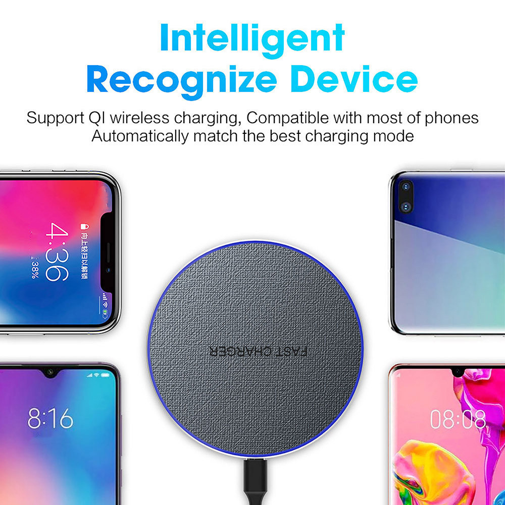 Fabric Disc Wireless Charger 20W Fast Charge - Image 9