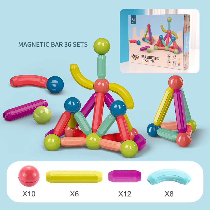 Baby Toys Magnetic Stick Building Blocks Game Magnets Children Set Kids Magnets For Children Magnetic Toy Bricks - Image 12