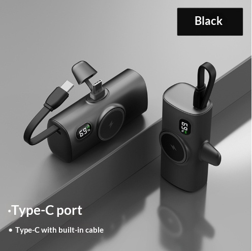Wireless Magnetic Watch Power Bank With Built-in Cable - Image 18