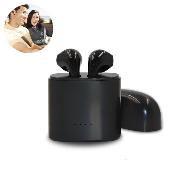 Dual Chamber Wireless Bluetooth Earphones With Charging Box - Image 6