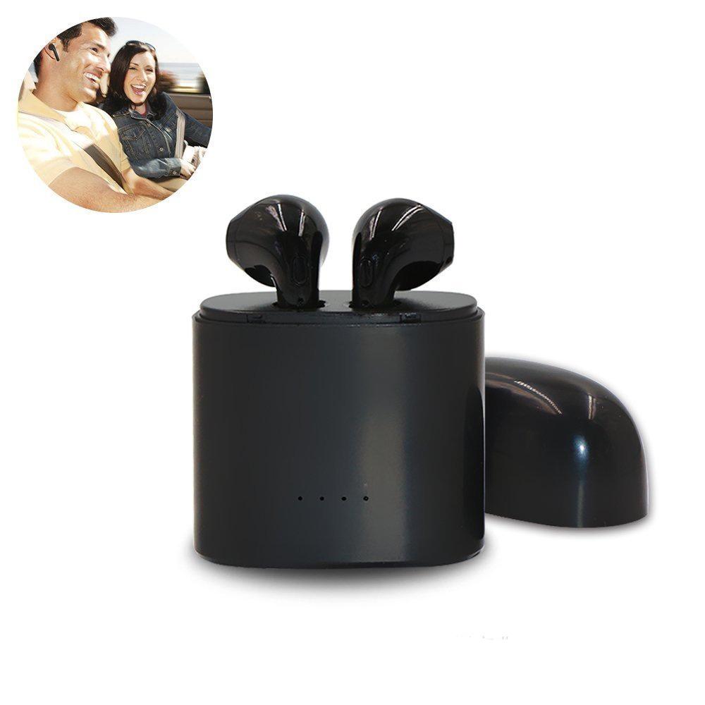 Dual Chamber Wireless Bluetooth Earphones With Charging Box - Image 6