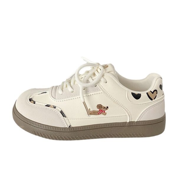 Women's Versatile Casual White Sneakers - Image 2