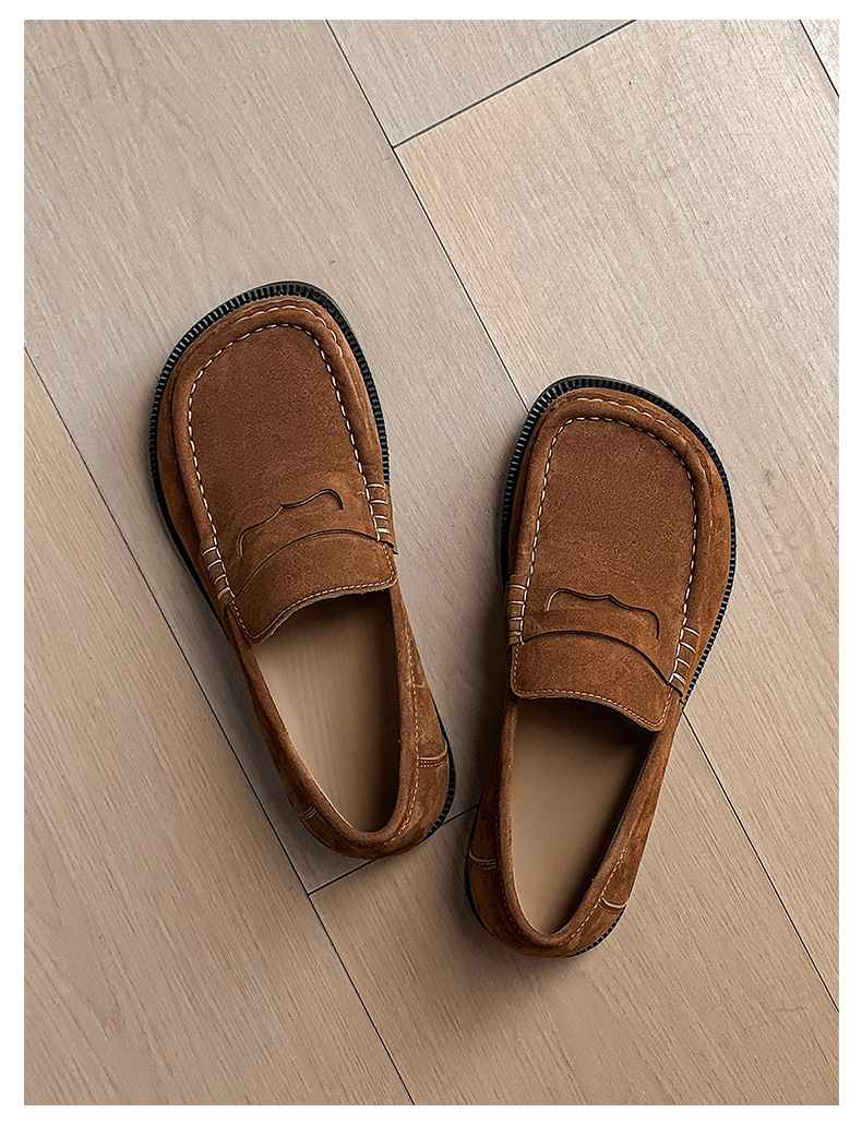 New Vintage Old Coin-style Loafers For Men - Image 11