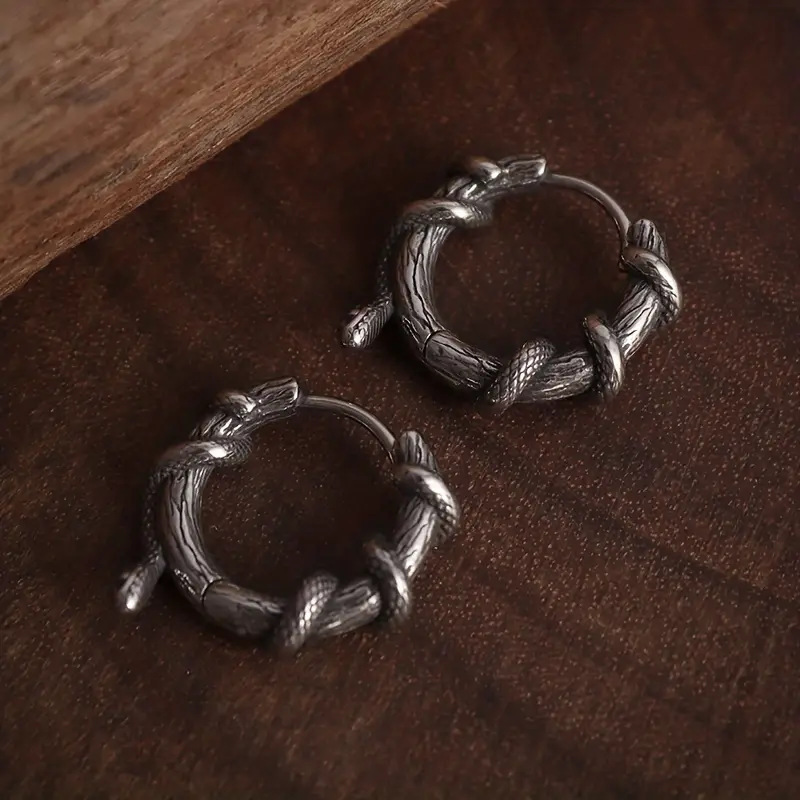Geometric Hollow Flower Earrings Women