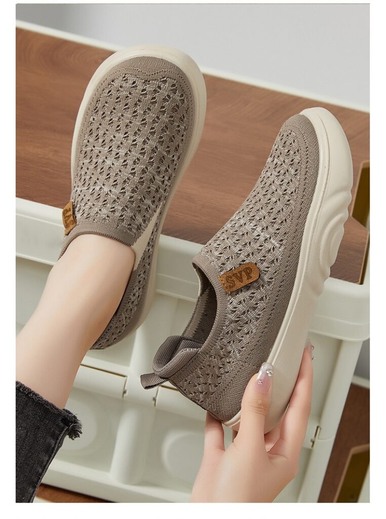 Versatile Spring Flyknit Breathable No-odor Casual Shoes