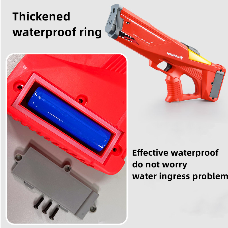 Automatic Electric Water Gun Toys Shark High Pressure Outdoor Summer Beach Toy Kids Water Fight Pool Party Water Toy - Image 12