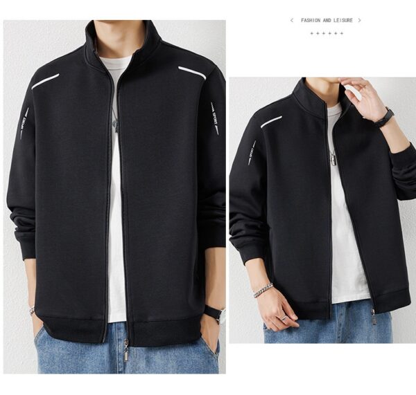 Men's Cardigan Jacket Sports Casual Top - Image 29