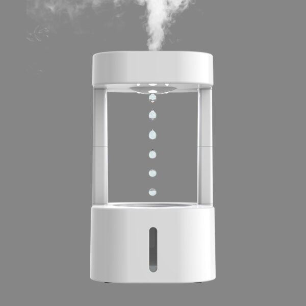 Creative Anti-gravity Water Drop Humidifier Air Conditioning Mist Spray Household Quiet Bedroom Office With 580ML Water Tank - Image 13