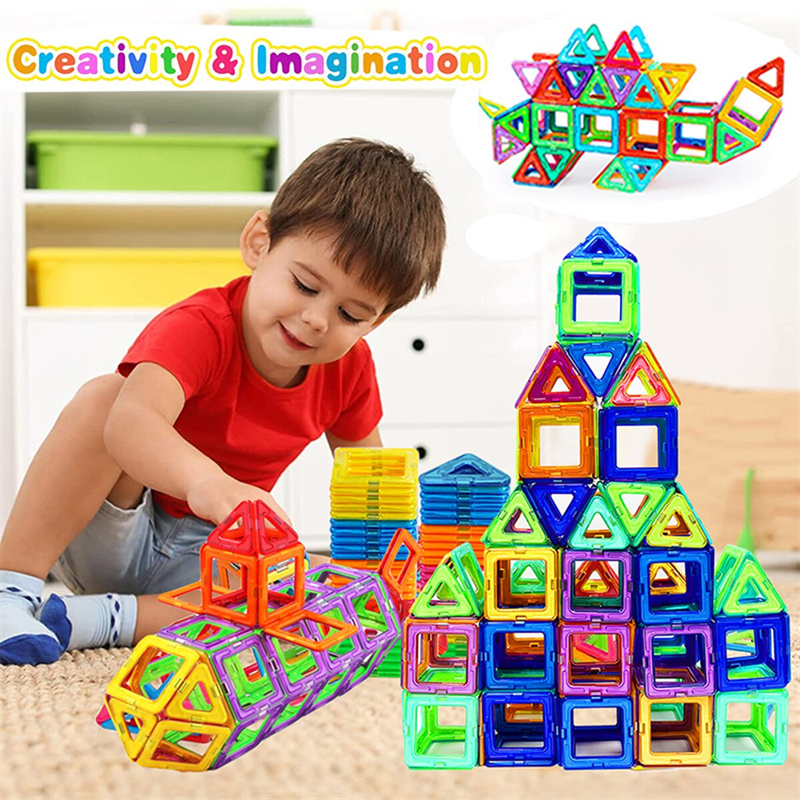Magnetic Building Blocks DIY Magnets Toys For Kids Designer Construction Set Gifts For Children Toys - Image 17