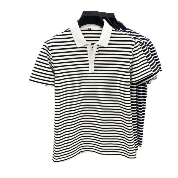 Loose Harajuku Style Hong Kong Style Half Sleeve Top - Image 6