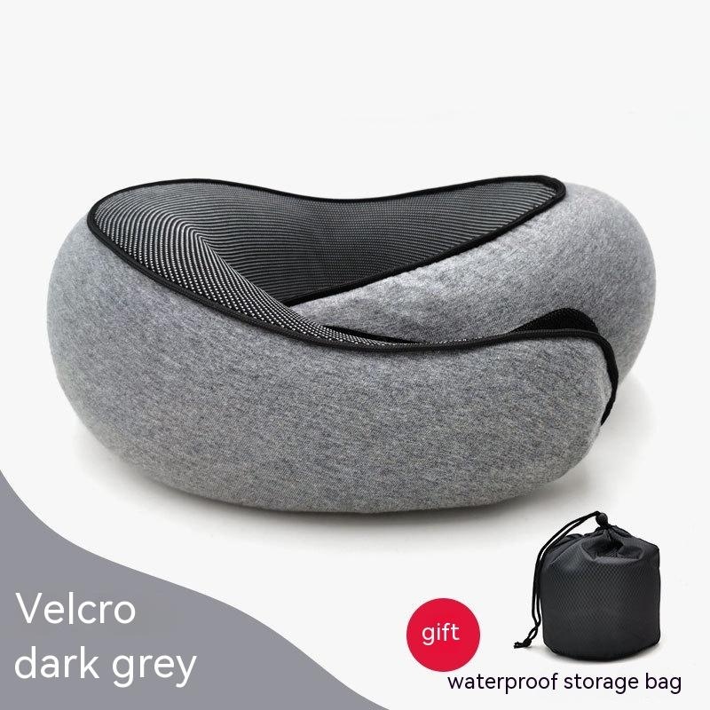Travel Neck Pillow Non-Deformed Airplane Pillow Travel Neck Cushion Durable U-Shaped Travel Memory Cotton Nap Neck Pillow - Image 32