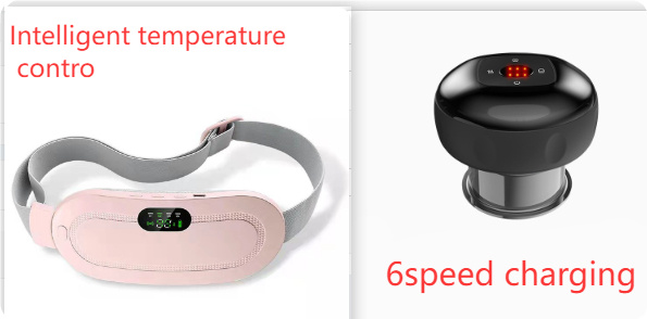 Menstrual Heating Pad Smart Warm Belt Relief Waist Pain Cramps Vibrating Abdominal Massager Electric Waist Belt Device - Image 26