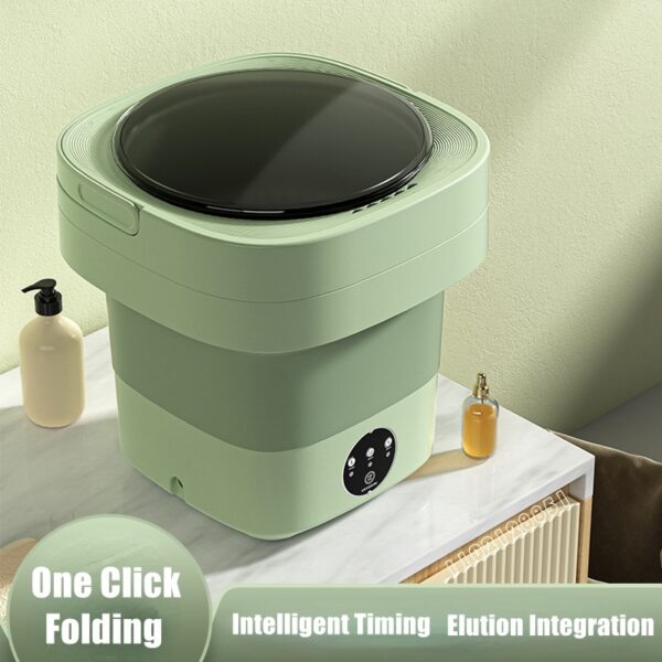 Mini Foldable Washing Machine Portable Mini Socks Underwear Panties Washing Machine Big Capacity 3 Models With Spinning Dry Gadgets - Image 5