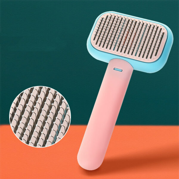 New Pet Cat Dog Hair Brush Hair Massage Comb Open-Knot Brush Grooming Cleaning Tool Stainless Steel Comb - Image 11