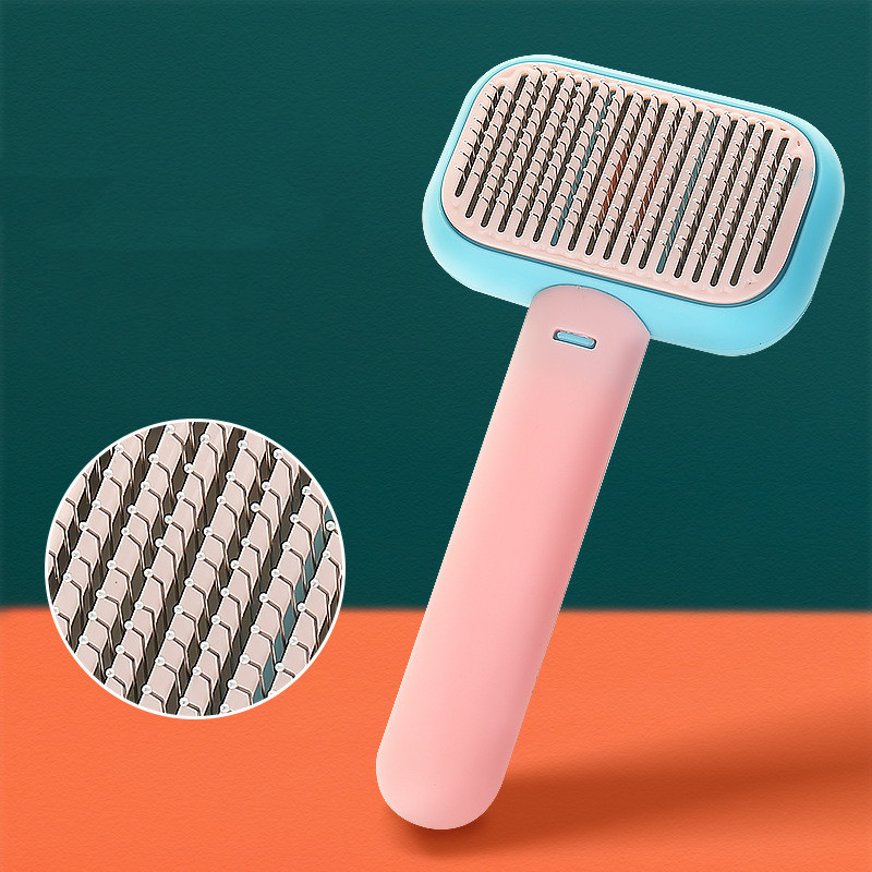New Pet Cat Dog Hair Brush Hair Massage Comb Open-Knot Brush Grooming Cleaning Tool Stainless Steel Comb - Image 11