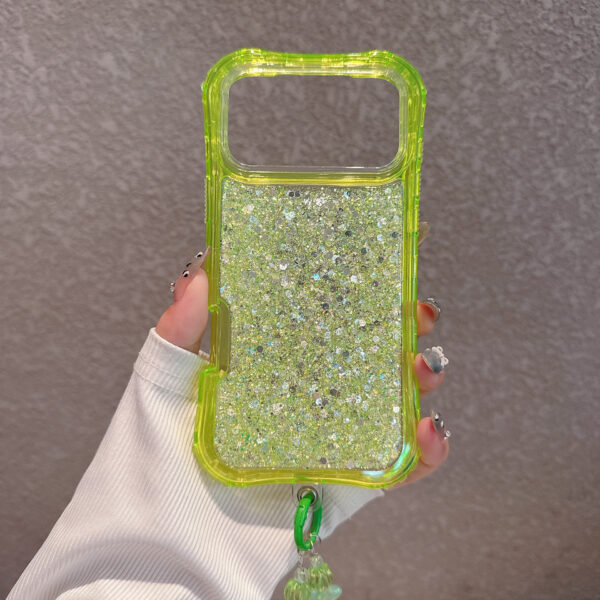 South American-style Slimming Phone Case With 3-in-1 Glitter Epoxy Drop-proof Design And A Matching Bracelet - Image 13