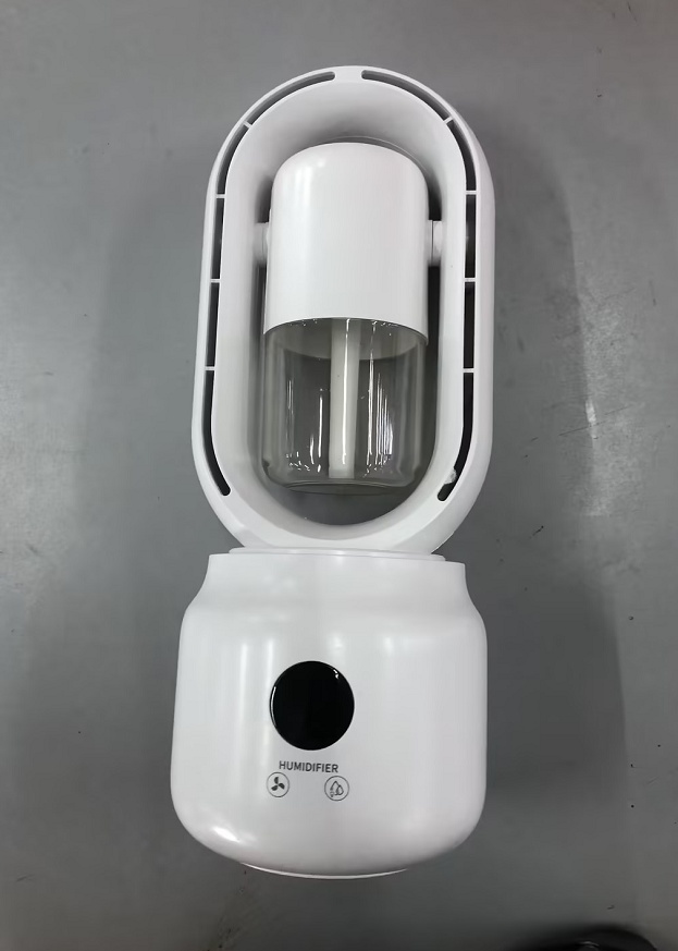 Summer Water Cooled Spray Mist Electric Fan USB Rechargeable Portable Wireless Air Humidifier Bladeless Ventilator Table Fan - Image 30