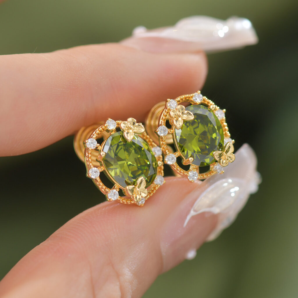Light Luxury Earrings Open Ring Bracelet Necklace