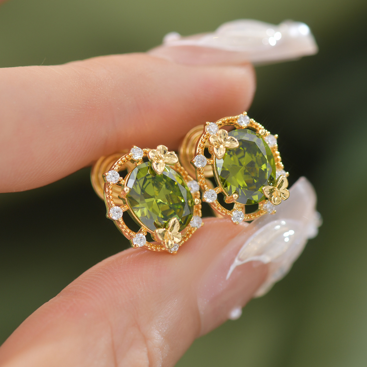 Light Luxury Earrings Open Ring Bracelet Necklace - Image 4