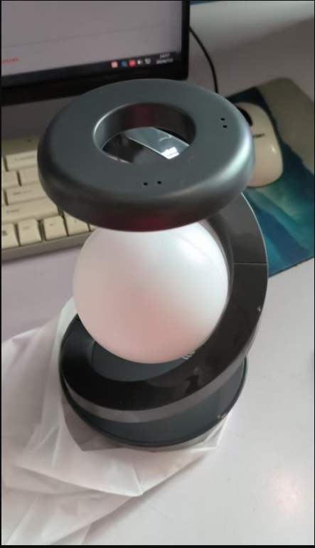 Rotating Moon Desk Lamp With Phone Wireless Charging Sensor Control Table Lamps Decorative Desktop Lamp Small Night Lamp Home Decor - Image 18