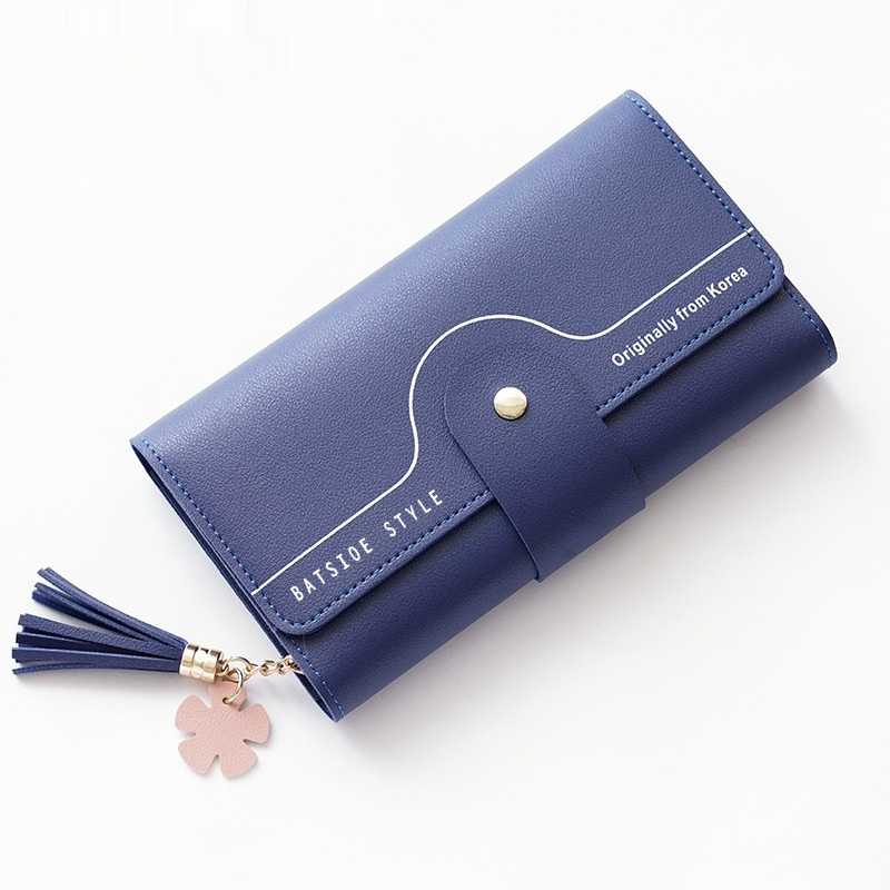 Geometric Letter Buckle Clutch Bag With Tassel And Petal Design For Young Women - Image 6