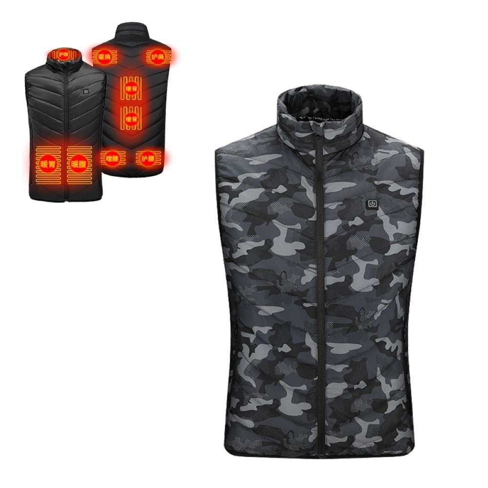 Dual Control USB Massage Heating Suit - Image 59