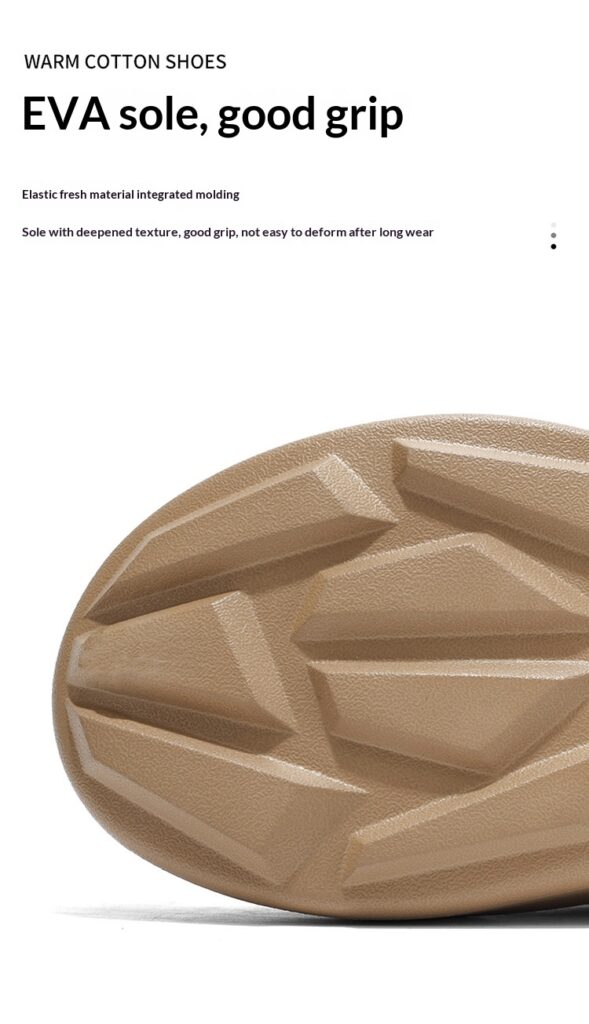 Envelope-style Warm Waterproof And Oil-resistant Slip-on Shoes