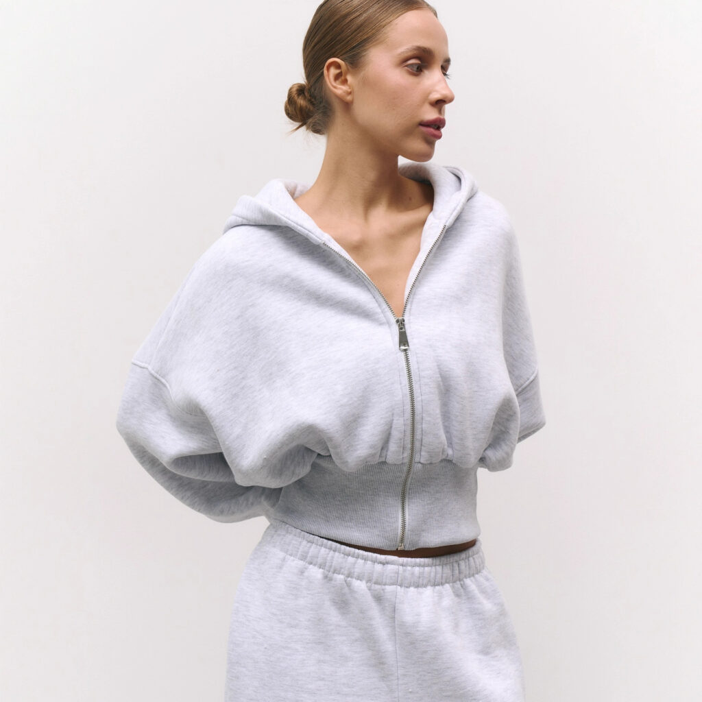 Classic Solid-Color Sweater Womens FallWinter Waist-Cinching Outerwear Set