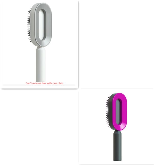 Self Cleaning Hair Brush For Women One-key Cleaning Hair Loss Airbag Massage Scalp Comb Anti-Static Hairbrush - Image 68