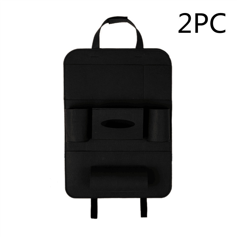 Auto Car Backseat Organizer Car-Styling Holder Multi-Pocket Seat Wool Felt Storage Multifunction Vehicle Accessories Bag - Image 13