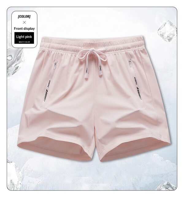 Quick-drying Loose-fitting Mens Sporty Casual Pants Thin Ice Silk Fabric - Image 25
