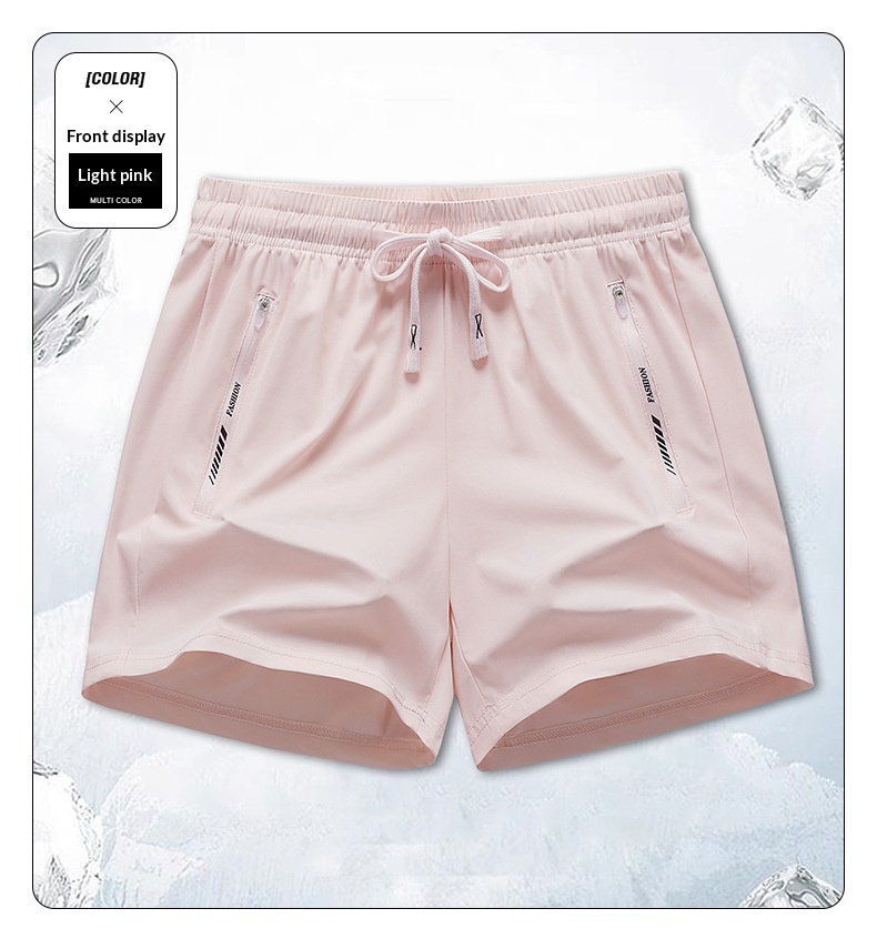 Quick-drying Loose-fitting Mens Sporty Casual Pants Thin Ice Silk Fabric - Image 25