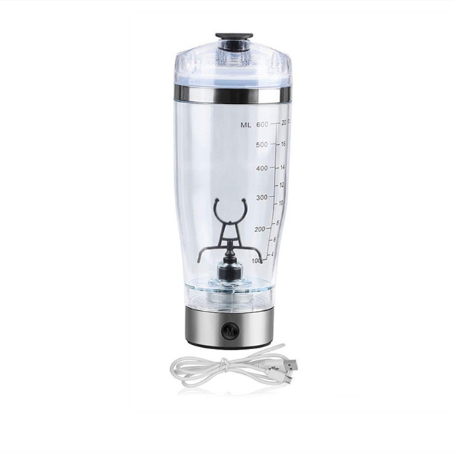 Electric Protein Shake Stirrer USB Shake Bottle Milk Coffee Blender Kettle Sports And Fitness Charging Electric Shaker Cup - Image 3