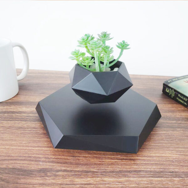 Floating Magnetic Levitating Flower Pot Bonsai Air Plant Pot Planter Potted For Home Office Desk Decor Creative Gift - Image 11