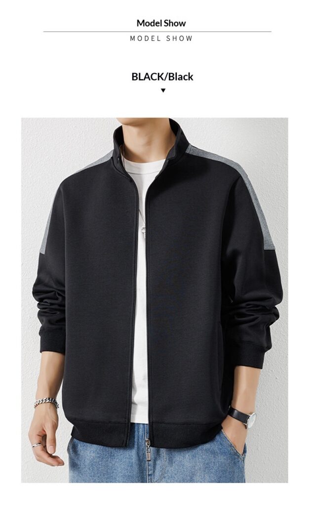 Men's Cardigan Jacket Sports Casual Top