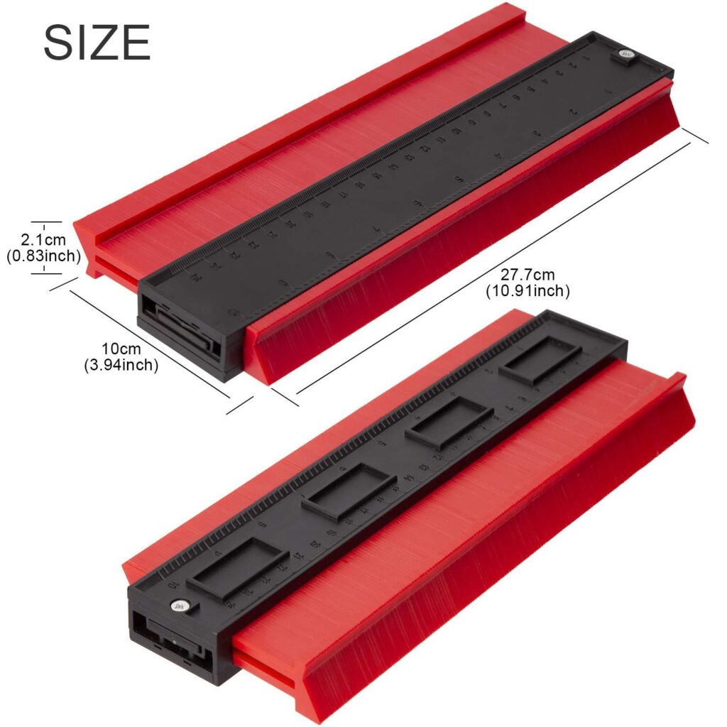 Radial Ruler Contour Gauge Taker Profile Gauge
