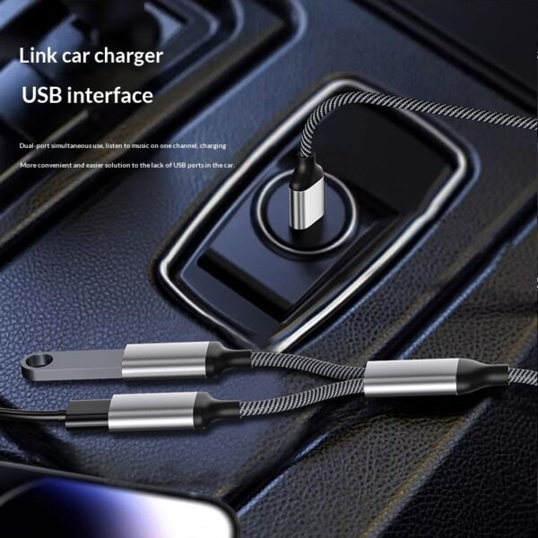 1-to-2 Hub Laptop Docking Station Adapter - Image 8