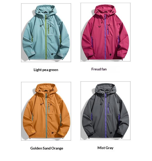 Mens Outdoor Climbing And Mountaineering Jacket - Image 11