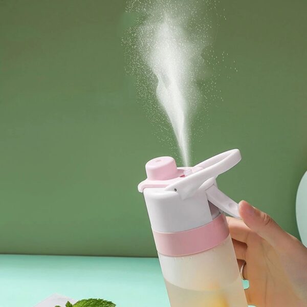 Spray Water Bottle For Girls Outdoor Sport Fitness Water Cup Large Capacity Spray Bottle Drinkware Travel Bottles Kitchen Gadgets - Image 4