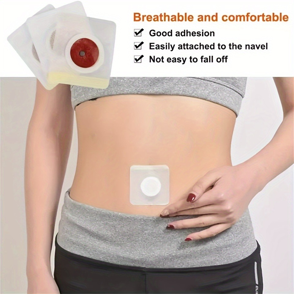 Navel Belly Button Patch Slimming Patch Abdomen Magnetic Detox Sticker - Image 18