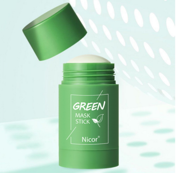 Cleansing Green Tea Mask Clay Stick Oil Control Anti-Acne Whitening Seaweed Mask Skin Care - Image 14
