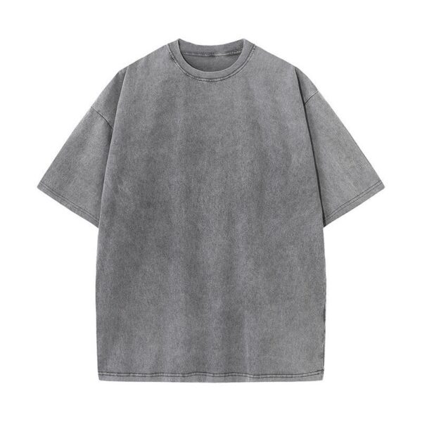 American-style Stir-fried Snowflake Batik Crewneck Short Sleeves - Image 63