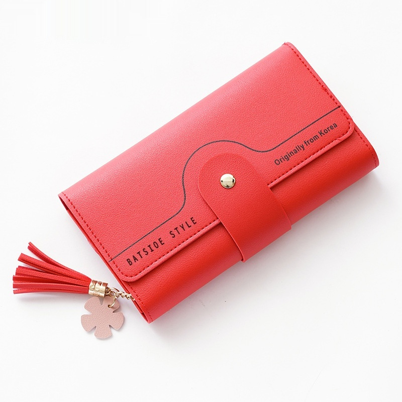 Geometric Letter Buckle Clutch Bag With Tassel And Petal Design For Young Women - Image 7