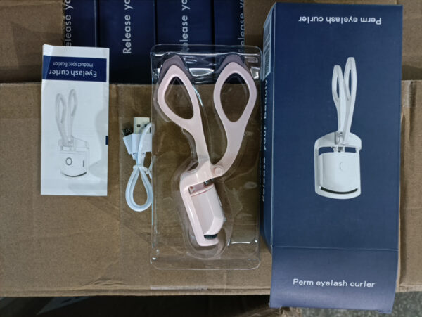 Heated Eyelash Curler Electric Temperature Control Mini Eyelash Curler Electric Portable Charging - Image 13