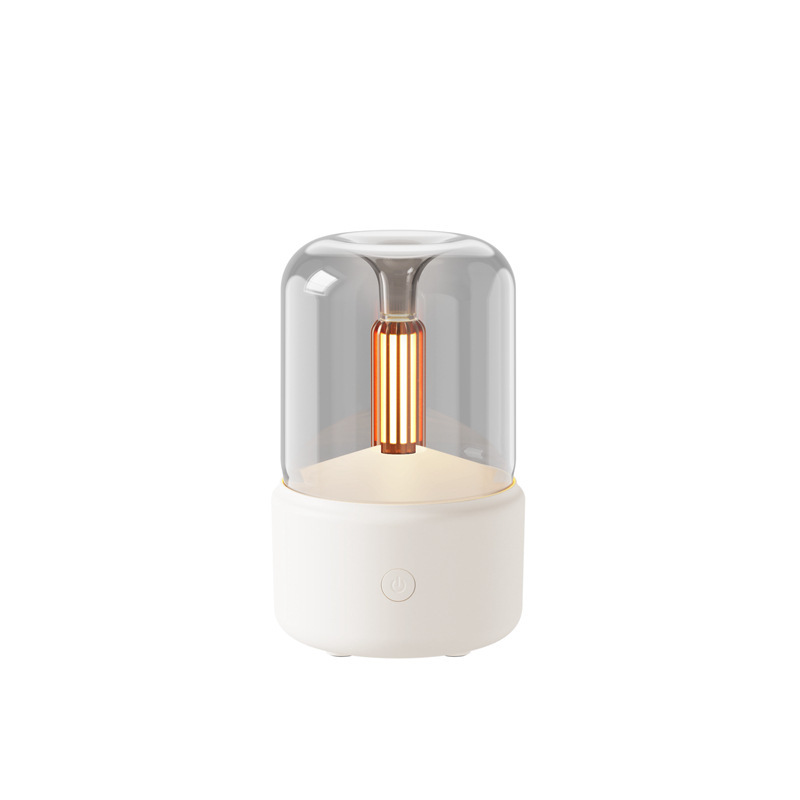Atmosphere Light Humidifier Candlelight Aroma Diffuser Portable 120ml Electric USB Air Humidifier Cool Mist Maker Fogger 8-12 Hours With LED Night Light - Image 19