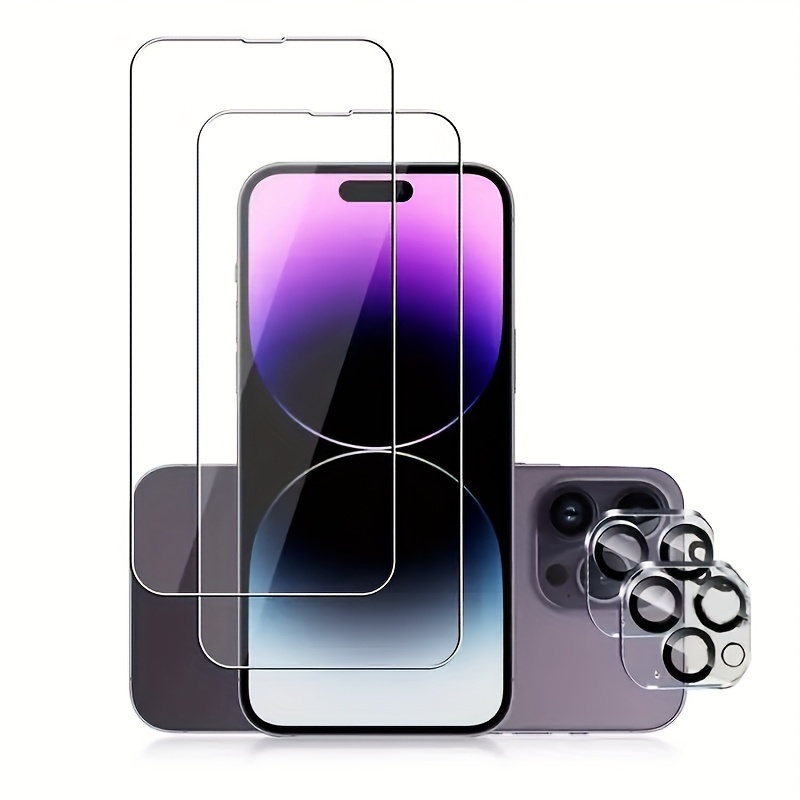 8pcs HD Tempered Glass Screen Protection - For IPhone 14 15 16 Pro - 14 15 16 Pro Max - 17 Air - 16e - 14 15 16 Plus Protective Glass Film - Image 9