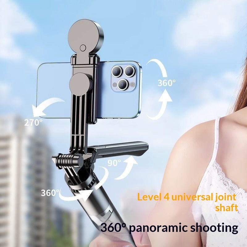 R16 Smartphone Stabilization Selfie Stick With Remote Control Extendable Design  And Built in Tripod Legs - Image 5